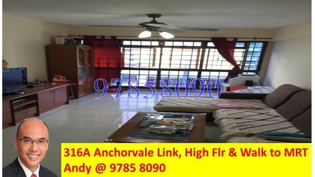 Blk 316A Anchorvale Link (Sengkang), HDB 5 Rooms #133969342